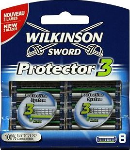 Wilkinson Sword, 2041[^]10084372 Protector 3 Blades 8 Pack 10084372