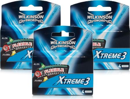 Wilkinson, 2102[^]0104953 Sword Xtreme 3 Systems 4 Blades -