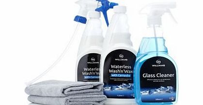 Williams F1 Williams Waterless Wash and Wax Kit