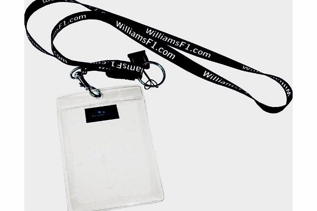 Lanyard: Formula One 1 Williams F1 Team Ticket NEW!