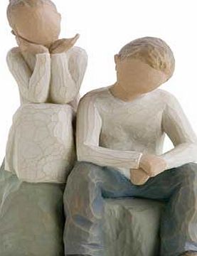 Brother And Sister Figurine