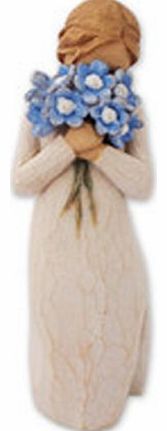 Enesco Willow Tree Figurine, Forget-Me-Not