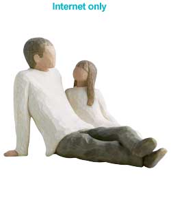 Father and Daughter Figure