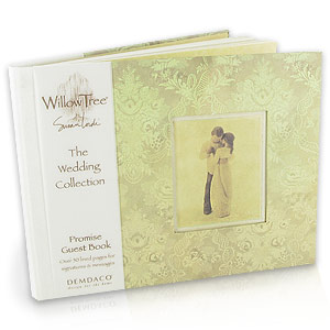 willow tree Promise Guest Book Demdaco