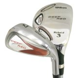 Deep Red Power Weight Irons (2 Graphite Hybrids/7 Steel Irons, 5-SW) - Gents Right Hand - Regular