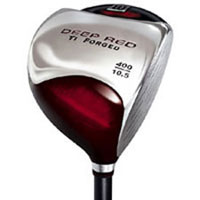 Deep Red Ti Forged 400cc Driver