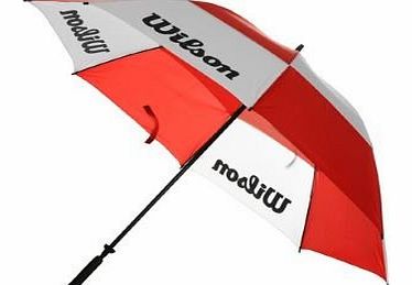 Dual Canopy Golf Umbrella Red -