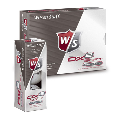 Wilson Staff DX2 Soft Golf Balls 12 Balls - 2010