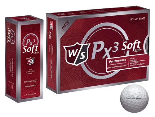 Wilson Golf Wilson Staff PX3 Soft Spin Golf Balls 12 Balls