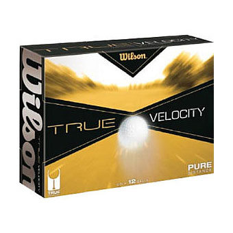 Wilson True Velocity Golf Balls 12 Balls - 2010