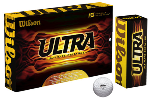 Wilson Ultra Ultimate Distance White Golf balls