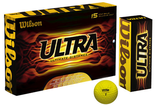 Wilson Golf Wilson Ultra Ultimate Distance Yellow balls 15 Pack - 2008