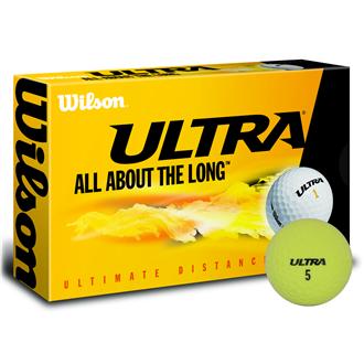 Wilson Ultra Ultimate Distance Yellow Golf Balls