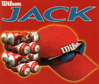 Wilson Jack Long Balls (24 pack) & Free Cap