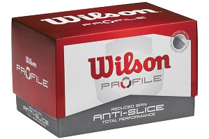 Wilson Profile Anti-Slice Balls (dozen)