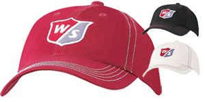 Wilson Staff RELAXED GOLF CAP Red