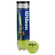 Wilson Team Practice Tennis Balls 4pk