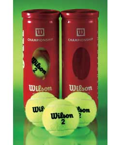 Wilson Tennis Balls - Twin Pack T1001E