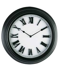 White Dial Round Wall Clock