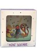 Winnie the Pooh Mini Square Alarm Travel Clock