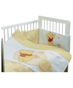 the Pooh Cot Baby Bumper