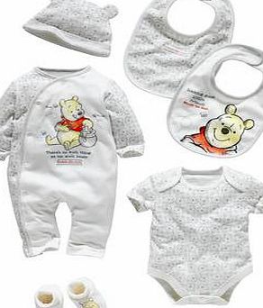 Winnie the Pooh Disney Winnie the Pooh 6 Piece Gift Set - Newborn