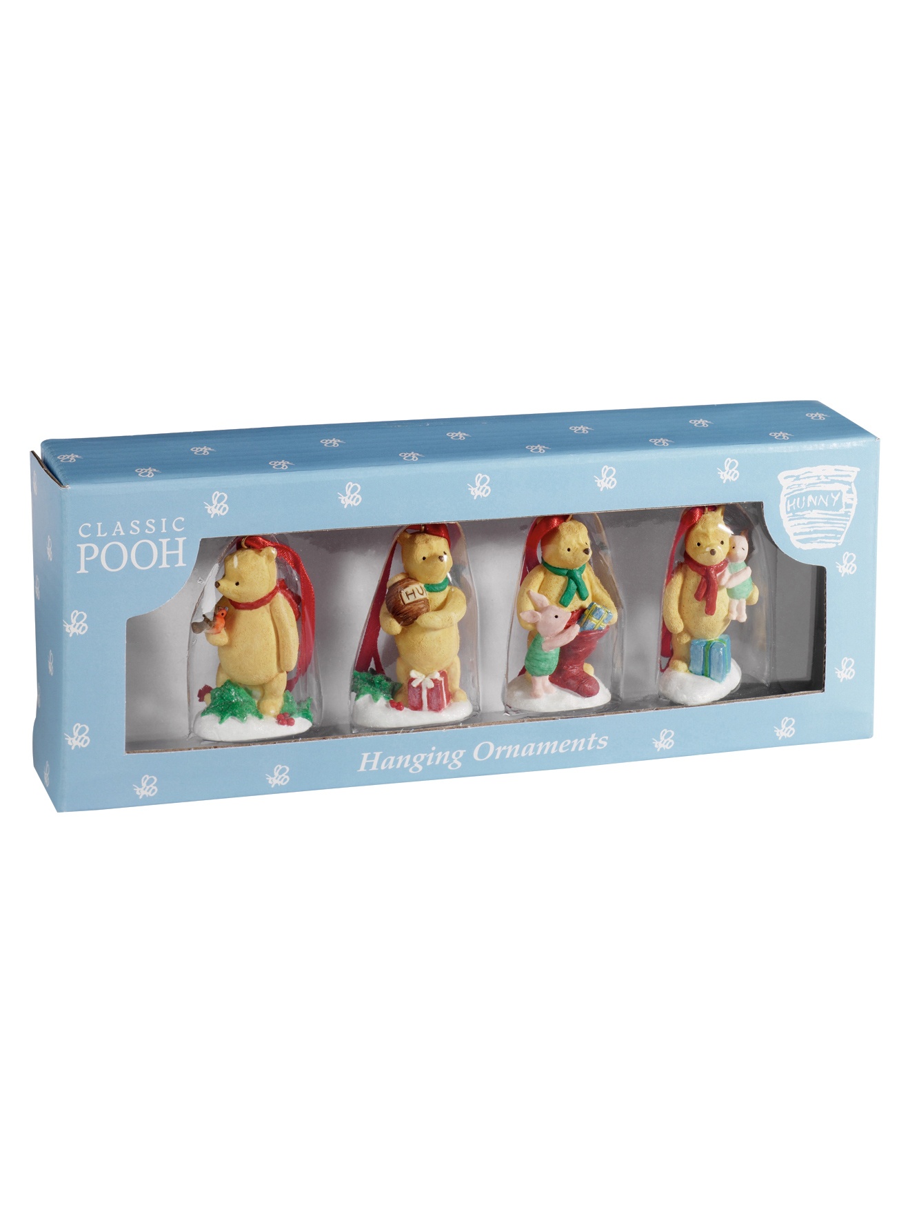 Winnie The Pooh Hanging Christmas Ornaments