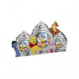 Winnie The Pooh Honey Pot SILVER PLATED Frame