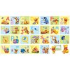 The Pooh Large Stickers - Alphabet