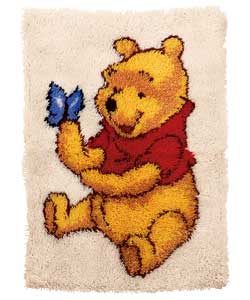 The Pooh Latch Hook Rug