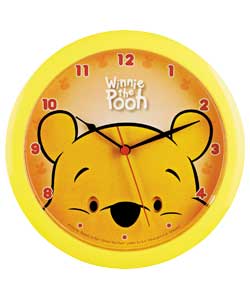 Winnie The Pooh Moving Eyes Wall Clock
