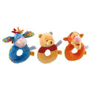 Winnie The Pooh Ring Rattle Assortment