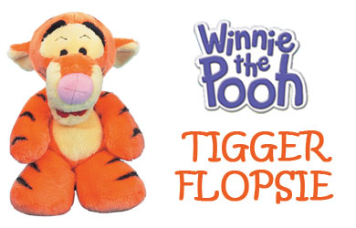 Winnie the Pooh Tigger Flopsie Soft Toy
