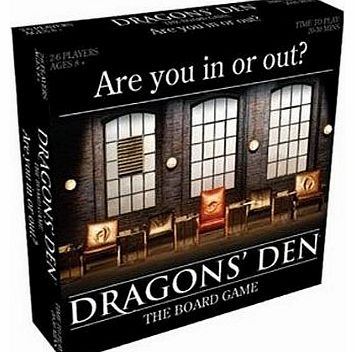 Dragons Den The Board Game - Are You In Or Out? - Winning Moves