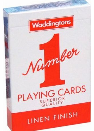 Waddingtons ``Number 1`` Playing Cards (Colours may vary)