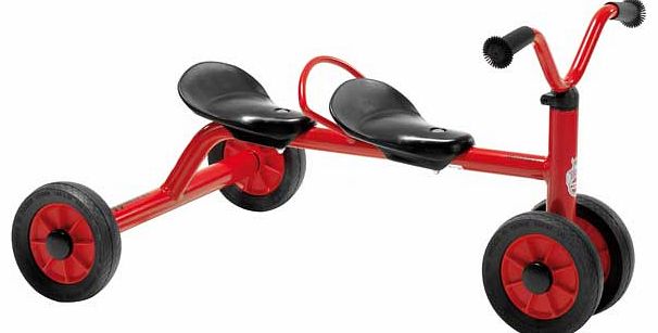 Winther Mini Viking Push Bike for Two - Red