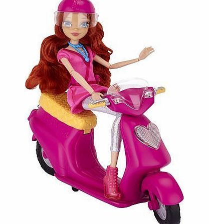 Winx Club Exclusive Bloom on a Scooter