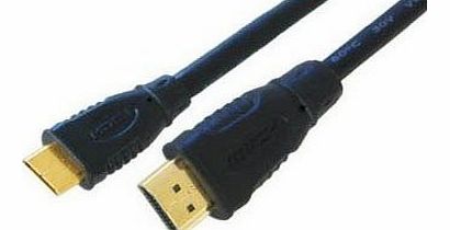 Wired-up Wired--up HDMI Mini to HDMI Male 1.8m Cable - Black