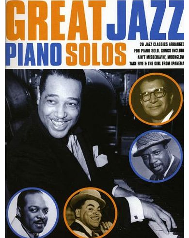 Great Jazz Piano Solos-Music Book