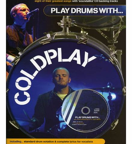 Play Drums With... Coldplay Book/Cd