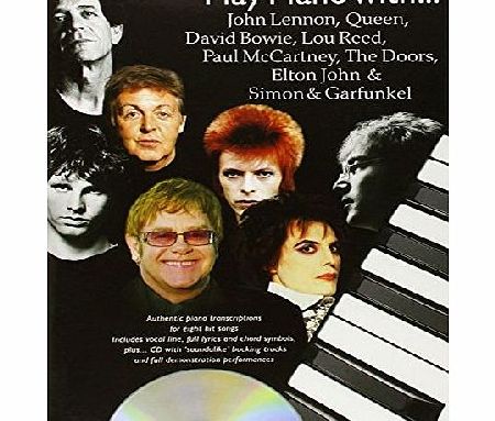 Wise Publications Play Piano With John Lennon, Queen, David Bowie, Lou Reed, Paul McCartney, The Doors, Elton John and Simon 