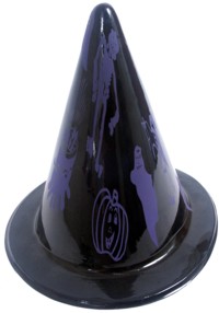Witch Hat Plastic Printed