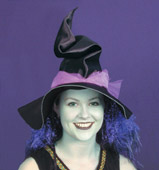 Witch hat with Hair