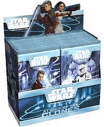 Trading Cards Attack of The Clones - Complete Box