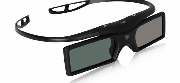 WMicroUK 3D Glasses, Top Quality 3D Active Glasses for TV , Universal 3D Active Shutter Glasses (Bluetooth) For LG/ Sony/ Panasonic/ Sharp/ Toshiba/ Mitsubishi/ Philips/Samsung 3DTV