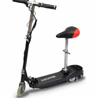 WMicroUK Powerful Electric Scooter with seat 120W Up to 70 kg Black