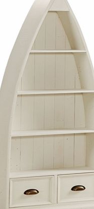 Woburn Painted Woburn Distressed Painted Boat Bookcase 582.019