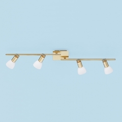 Don Brass Ceiling Light with 4 Spots