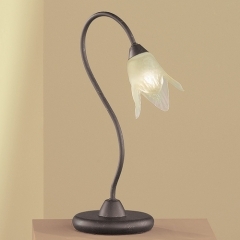 Fiore Rust Brown Table Lamp