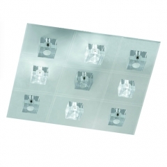 Zixi Led Glass Ceiling Light Large